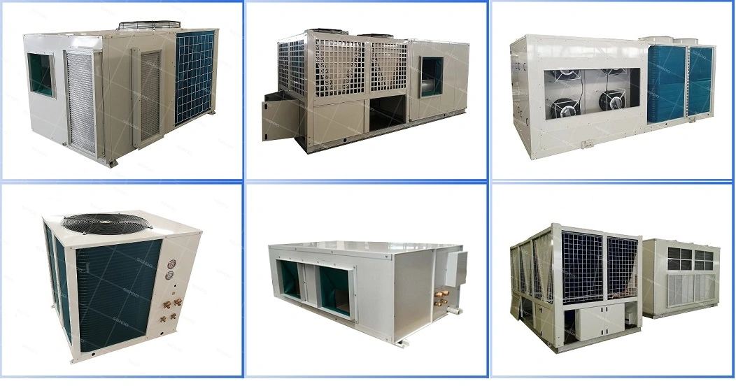 Inverter Rooftop Packaged Unit Air Conditioning with Economizer &amp; Motorized Dampers