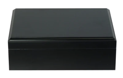 Humidor Cigar in legno nero caldo con scatola accessori Cigar