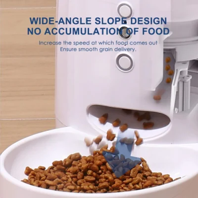 Dispenser per alimenti in PET con dimensioni ridotte e serbatoio extra-large da 4 l.