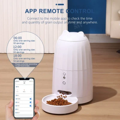 Dispenser per alimenti in PET con dimensioni ridotte e serbatoio extra-large da 4 l.