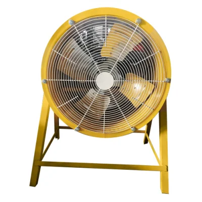 Industriale commerciale mobile Standard 10-44 pollici diametro acciaio al carbonio o. Ventilatore a ventilazione in acciaio inox Gym Fan a tamburo a pavimento