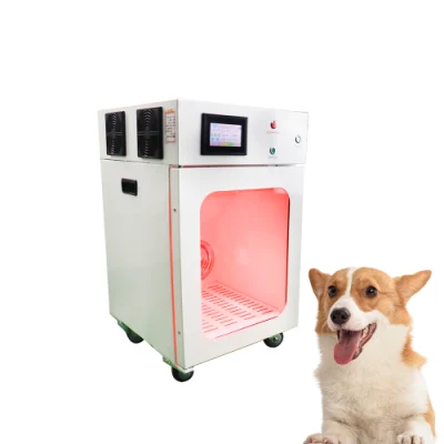 Scatola per l&prime;asciugatura dei capelli Cat Dog Smart Automatic Natural Wind Asciugatore per animali