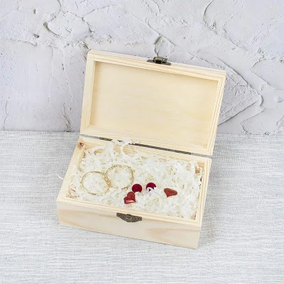 Arte profumo medio stoccaggio valigia Antiquariato imballaggio Gioielli Tesoro solido Organizer di conservazione ad anello incernierato sigaretta Cina piccolo contenitore legno regalo Scatola