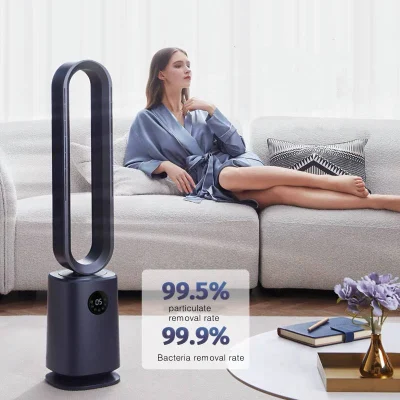Filtro HEPA per aria fredda e termica portatile senza fiamma per pavimento al plasma Ventola