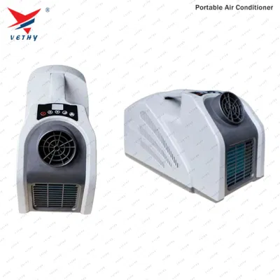 Condizionatore d&prime;aria portatile 5000BTU 12V24V per tenda RV Caravan per camion