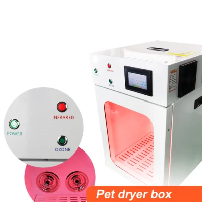 Scatola per l&prime;asciugatura dei capelli Cat Dog Smart Automatic Natural Wind Asciugatore per animali