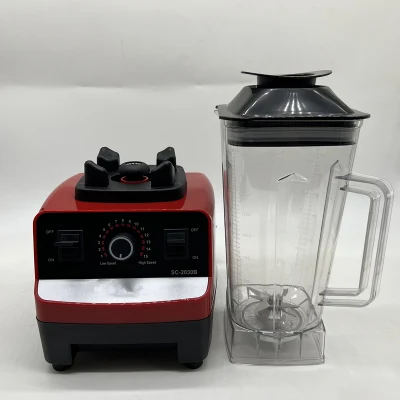 Elettrodomestici miscela portatile Argento cresta commerciale elettrico fresco silenzioso Centrifuga Smoothie Ice Stand Mixer 2.5L 3 l cucina cibo Milkshake Frullatore portatile