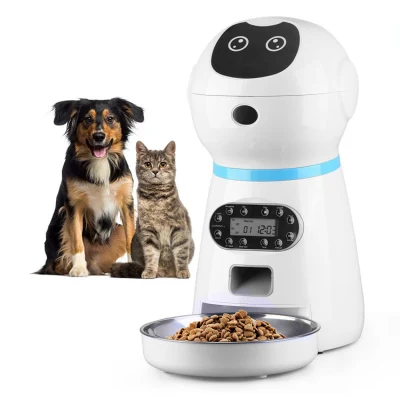Dosatore per cani all&prime;ingrosso alimentatore per contenitori per alimenti per animali domestici Cat Smart PET Alimentatori automatici