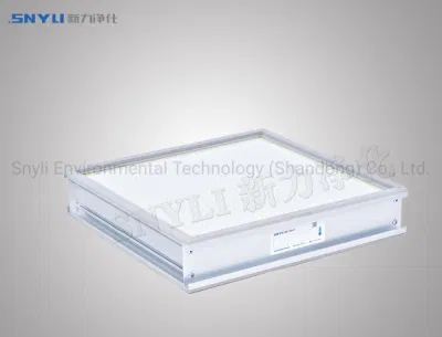 Filtro HEPA (H12, H13) con griglia di supporto per terreni per filtri per camera bianca e sala operatoria filtro dell&prime;aria FFU in fibra di vetro