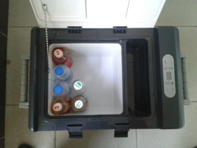 Congelatore per auto con compressore da 12 V CC portatile a marchio Popupar (100 l)