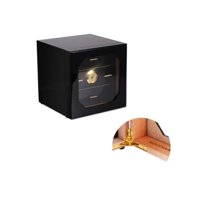 Frigorifero armadio viaggio legno umidificatore Produttori Prezzi grande lusso per Dubai Borse Electrical Box acrilico in Cigar Humidor