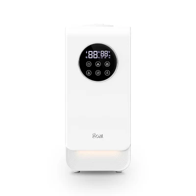 Umidificatore ad aria a ultrasuoni Warm&amp;Cool Mist LED Aromatherapy nero da 6 l.
