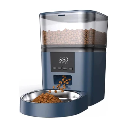 Dosatore automatico per alimenti per animali domestici con capacità di 4 l