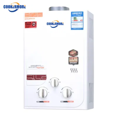 Instant gas Geyser Digital Glass progetta GPL ng gas acqua Riscaldatore