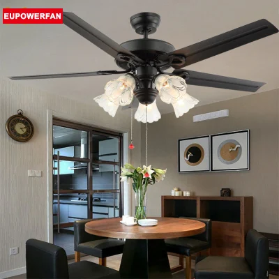 Semplice ventilatore da soffitto con regolazione intelligente della luminosità