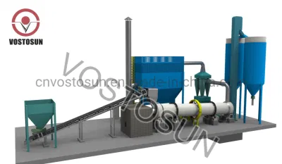 Nuova tecnologia Coal Slime Rotating Rotating Rotating essiccatore in vendita