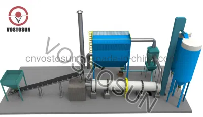 Nuova tecnologia Coal Slime Rotating Rotating Rotating essiccatore in vendita