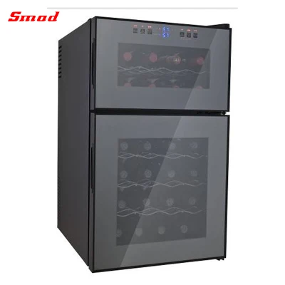 16 bottiglie Cantina del vino Touch Screen porta Thermoelectric Wine Frigo Radiatore