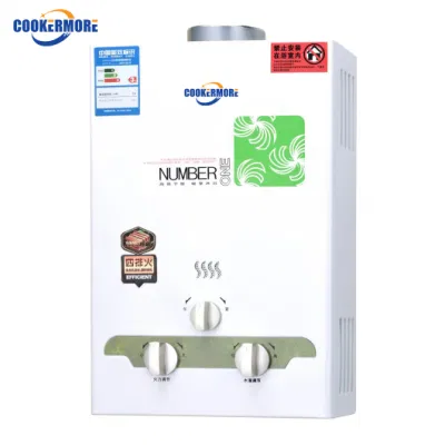 Instant gas Geyser Digital Glass progetta GPL ng gas acqua Riscaldatore