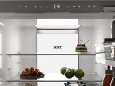 Frigorifero incorporato a basso consumo energetico frigorifero realizzato appositamente per le famiglie a tensione personalizzata In Cina