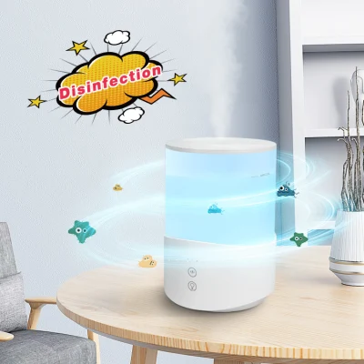 Umidificatore a ultrasuoni Aroma Air per uso domestico da 2,5 l con 7 luci colorate