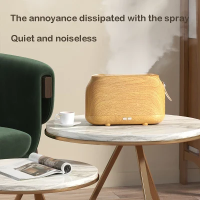Mini umidificatore d&prime;aria fiamma intelligente da 180 ml Factory OEM Night Light Diffusore di aroma per uso domestico