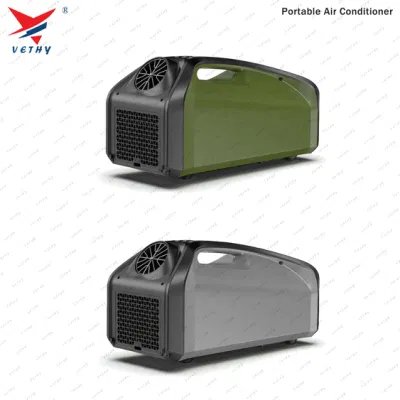 Condizionatore d&prime;aria portatile 5000BTU 12V24V per tenda RV Caravan per camion