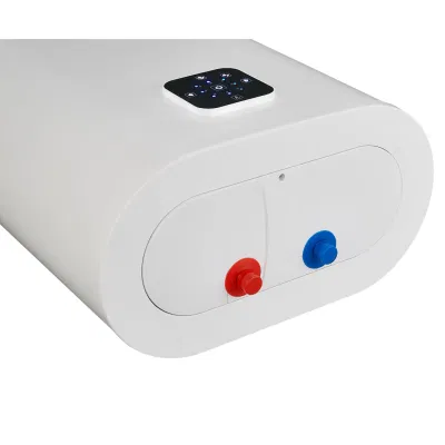Fabbrica Commercio all&prime;ingrosso stoccaggio a parete riscaldatore elettrico acqua display digitale WIFI Smart Function 30L 50L 80L 100L Slim Flat Electric Riscaldatore dell&prime;acqua