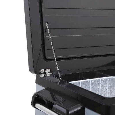 Mini frigorifero portatile da auto 12V/24V Mini congelatore da viaggio per auto Campeggio francese