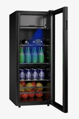 Raffreddamento efficiente di semiconduttori, raffreddamento di armadi elettrici per vino a zona singola 118L