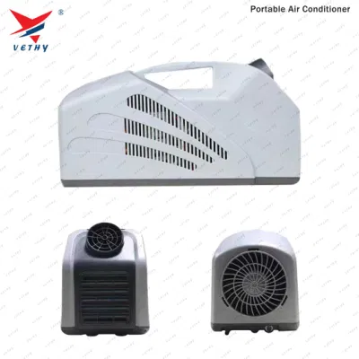 Condizionatore d&prime;aria portatile 5000BTU 12V24V per tenda RV Caravan per camion