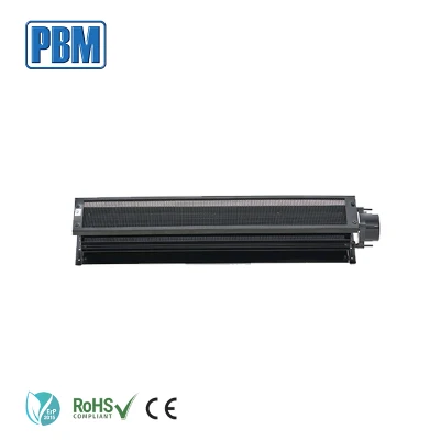 Ventola a flusso incrociato con controllo della velocità PWM da 24 V c.c. 0~10 V per Il pavimento HVAC sriscalda il calore