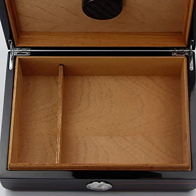 Cedar legno Fodera tavolo Cigar Humidor con igar igrometro / Umidificatore / 25-50 Cigar