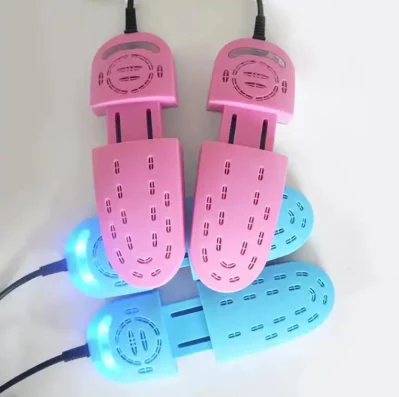 Asciuga scarpette elettrico retrattile D2 senza cassone riscaldatore con parapolvere a timer Deodorante per stivaletti igienizzante e deodorante per asciugatore portatile