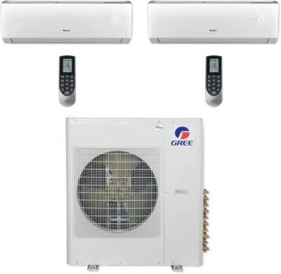 Personalizzazione all&prime;ingrosso R32 R410A 110V 220V split montaggio a parete intelligente Condizionatore d&prime;aria WiFi