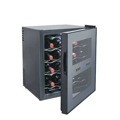 16 bottiglie Cantina del vino Touch Screen porta Thermoelectric Wine Frigo Radiatore