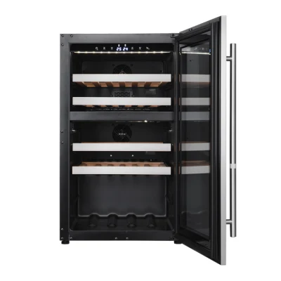 Cucina apparecchio bottiglia zona doppia frigorifero elettrico vino