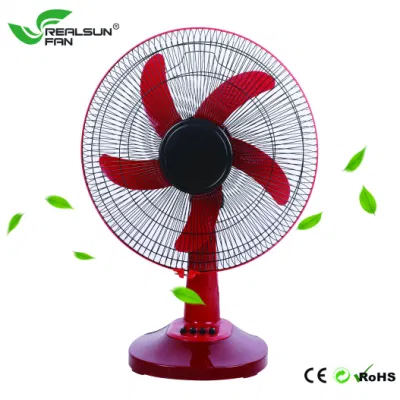 Ventilatore domestico interno 16inch oscillazione 85 gradi senza Timer 3 Ventilatore da tavolo in plastica per lame PP