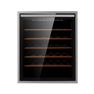 Compressore per alimentazione a candela Luxury refrigeratore elettrico da parete per vino 36 Bottiglie per uso domestico cucina integrata