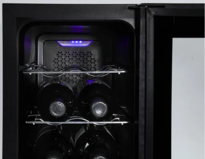 6 bottiglie di refrigerante per vino multiuso a bassa potenza con CE ETL