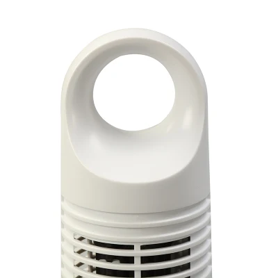 Ventola a torre elettrica piccola con ventola portatile e supporto autonomo