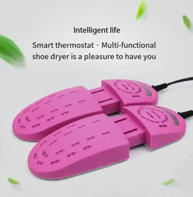 Asciuga scarpette elettrico retrattile D2 senza cassone riscaldatore con parapolvere a timer Deodorante per stivaletti igienizzante e deodorante per asciugatore portatile