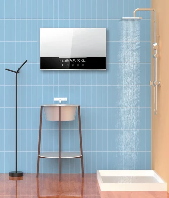 Riscaldatore acqua bianco a temperatura costante intelligente riscaldatore acqua elettrico istantaneo Per il bagno