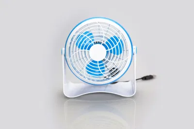 Ventola da tavolo Mini USB DC ricaricabile con ventola in plastica
