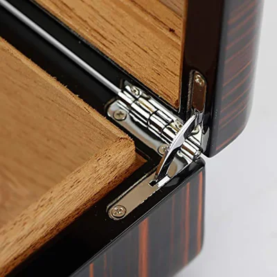 Cedar legno Fodera tavolo Cigar Humidor con igar igrometro / Umidificatore / 25-50 Cigar