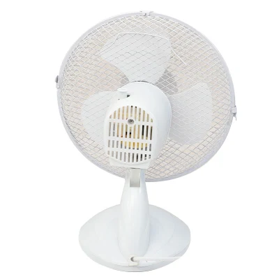 Ventilatore da tavolo elettrico in plastica silenziosa di alta qualità da 9 pollici tavolino piccolo Ventola