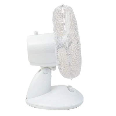 Ventilatore da tavolo elettrico in plastica silenziosa di alta qualità da 9 pollici tavolino piccolo Ventola