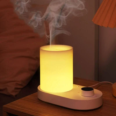 Essential Oil Night Light umidificatore d&prime;aria digitale intelligente diffusore Aroma