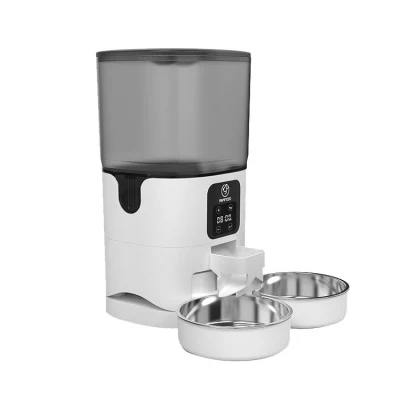 Dispenser automatico per alimenti per animali domestici Fresh Element 3 Smart PET Feeder Con alimentatore per cani Smart Cats Voice Recorder da 20 s.