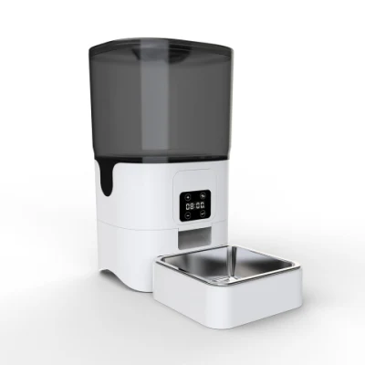 Dispenser automatico per alimenti per animali domestici Fresh Element 3 Smart PET Feeder Con alimentatore per cani Smart Cats Voice Recorder da 20 s.